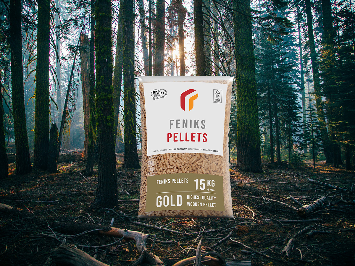 FENIKS PELLETS 15KG GOLD